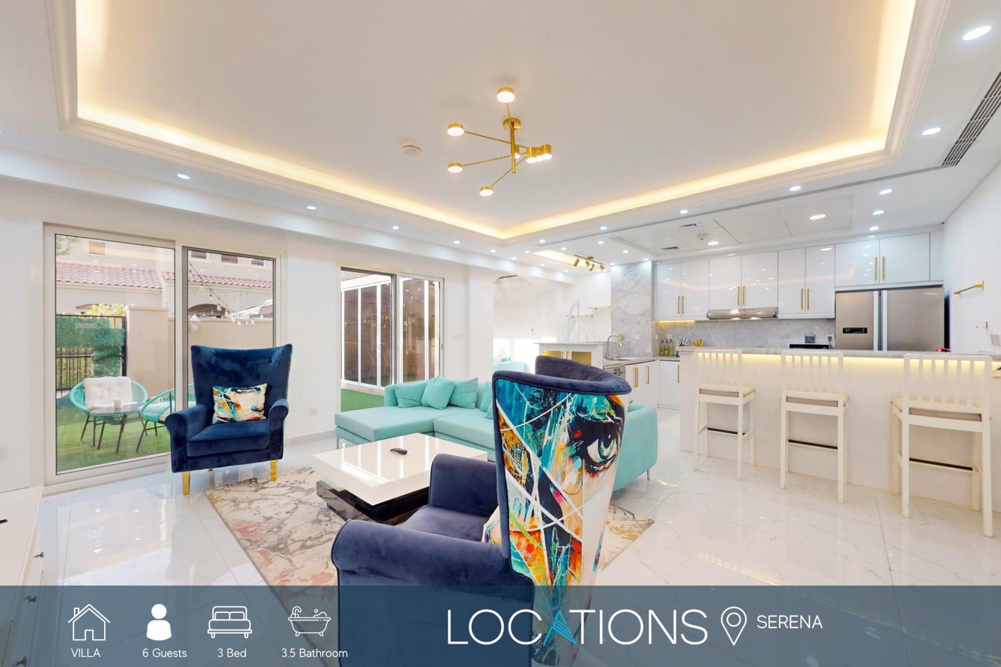 Bella Casa At Serena - Peaceful Three Bed Villa Dubai Exterior photo